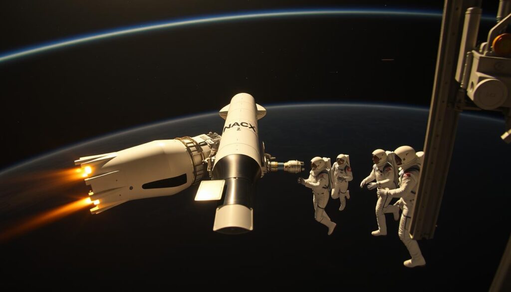 Kolaborasi SpaceX dan NASA