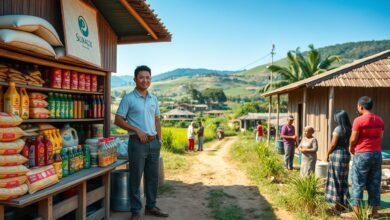 usaha sembako di desa